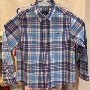 Boys vineyard vines button down shirt